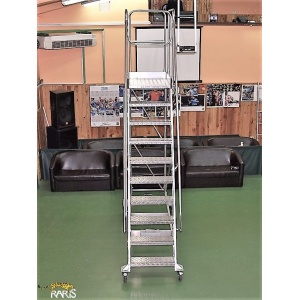 Platforma mobila RARIS, aluminiu, la 60°, Gmax = 400 kg, tip PM60 - Img 2