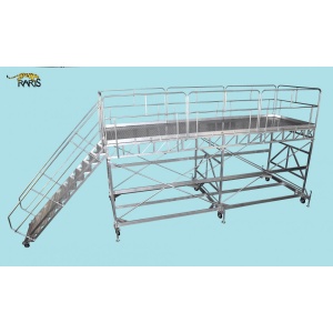 Platforma RARIS la 45 grade cu podina extinsa - tip MAMT - Img 1