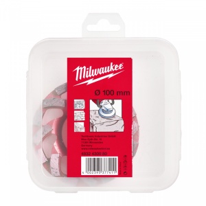 Platou diamantat Milwaukee pentru polizat beton Ø 100 mm - Img 2