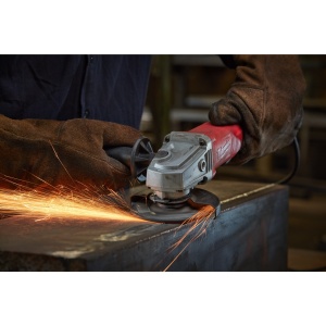 Polizor unghiular 220 V Milwaukee AGV 13-125 XSPD, disc 125 mm, motor PROTECTOR, 1250 W, alimentare Retea 220-240 V - Img 7