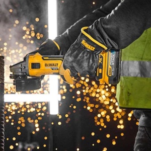 Polizor unghiular DeWalt DCG405H2T, 125 mm, cu 2 acumulatori POWERSTACK 18 V/5.0 Ah si incarcator in valiza de transport - Img 3