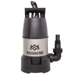 Pompa submersibila din plastic Wasserkonig SPMC9192, particule max. 5 mm, putere 600 W, debit 11500 l/h, inaltime refulare 8.5 m, flotor electromecanic - Img 2