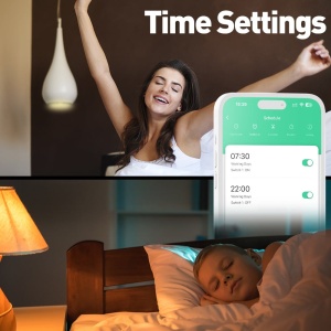 Priză de perete WiFi Tellur Smart, 3600W, 16A, PD20W, USB 18W, monitorizare consum, alb - Img 9