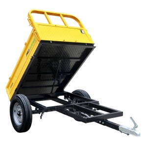ProGARDEN Campo RM500CT remorca 500kg minitractor, 1 osie, prindere cupla - Img 2