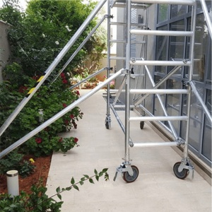 ProTUBE S8 Schela mobila profesionala din aluminiu H lucru 8,3m - Img 8