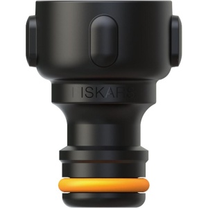 Racord robinet (adaptor) universal simplu G1" (33,3mm) Fiskars, tip LB30, din plastic