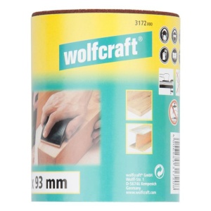 Rola slefuire Wolfcraft 3172000, granulatie 80, 5 m x 93 mm - Img 2