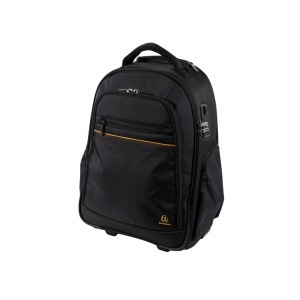 Rucsac laptop 15,6" Exactive Exabusiness cu roți și mâner telescopic Exacompta 18634E, negru - Img 2
