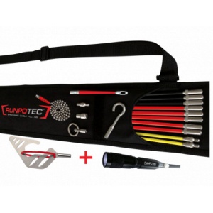 RUNPOTEC, SET Runposticks Comfort, bete pentru tragatoare, 19 piese, geanta inclusa - Img 1