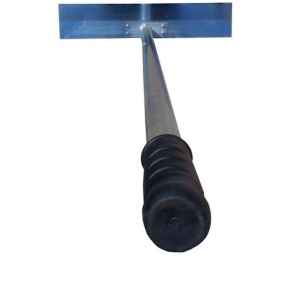 Sapa pentru tras si nivelat beton lama otel hardox 500x105mm coada otel L-1.4m