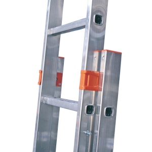 Scara culisanta cu sfoara, din aluminiu Monto "Robilo", 2x18 trepte - Img 7