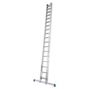 Scara culisanta cu sfoara, din aluminiu Stabilo 2x24 trepte - Img 4