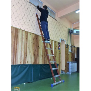 Scara RARIS, electroizolanta, fibra sticla, un tronson, trepte late, tip NL1E - Img 6