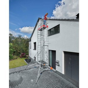 Schela Climtec 0,6 x 1.5m, aluminiu, inaltime lucru 7m, modul 0+1+2 - Img 4
