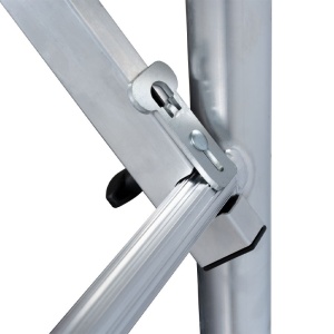 Schela Protec 0,6 x 2m, aluminiu, inaltime lucru 5.3m, inaltime schela 4.45m, inaltime platforma 3.3m (0+2+4) - Img 4