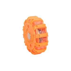 Semnalizator de urgență și lanternă LED Tellur Basic, 3 x AAA, magnetic, portocaliu - Img 3
