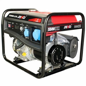 SENCI, Generator curent SC-6000 LITE, Putere max. 5.5 kW, 230V, AVR, motor benzina - Img 4