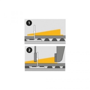 SET 100 PENE PENTRU DISTANTIERE NIVELARE PLACI CERAMICE P-DNP - 100 buc - Img 2