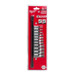 Set 11 buc. cap cheie tubulară cu bit Hex ⅜″, sistem metric - Img 6