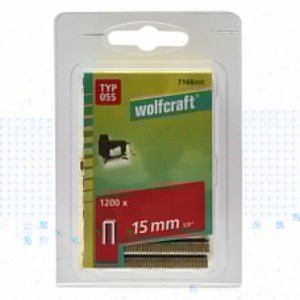 Set 1200 capse inguste Wolfcraft 7166000, tip 055, 15 mm - Img 3