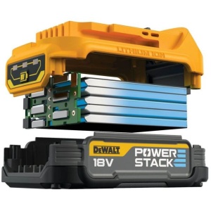 Set 2 acumulatori Dewalt DCBP034E2, Li-Ion POWERSTACK™, 18 V / 1.7 Ah - Img 6