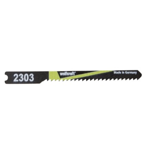 Set 2 panze pentru fierastrau pendular Wolfcraft 2303000, prindere in U, pentru lemn / plastic, adancime taiere 20 mm - Img 1