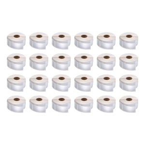 Set 24 Etichete ECO originale adrese retur DYMO LabelWriter 25 x 54 mm albe DYMO LW 11352R S0722520
