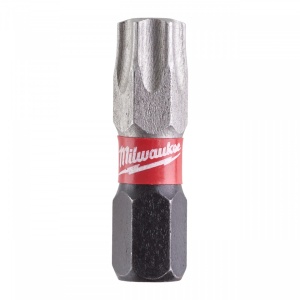 Set 25 buc cap surubelnita Torx (TX) TX 40 x 25 mm Milwaukee SHOCKWAVE - Img 1