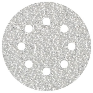 Set 25 foi abrazive Wolfcraft 1152100, prindere velcro, pentru vopsea/lac, D 125 mm, P80