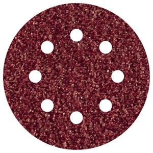 Set 25 foi abrazive Wolfcraft 2270100, prindere velcro, pentru lemn, D 115 mm, P60