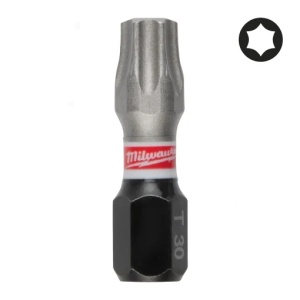 Set 3 biti de impact Milwaukee Shockwave Impact Duty™, TX30x25mm - Img 1