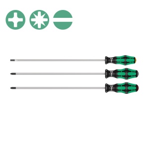 Set 3 x surubelnite Wera 335 350 355 3 Kraftform Plus, 300 mm - Img 1