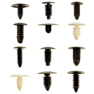 Set 340 clipsuri BGS pentru tapiterie pentru GM, VW, Chrysler, BMW, Nissan, Ford