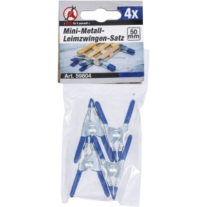 Set 4 piese BGS cleme mini de strangere, 50 mm - Img 2