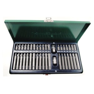 Set 40 piese Jonnesway biti la cutie 1/2", 3/8"