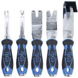 Set 5 dispozitive inox pentru demontat clipsuri, BGS - Img 4
