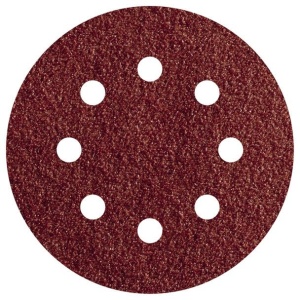 Set 5 foi abrazive Wolfcraft 2252000, prindere velcro, pentru lemn, D 125 mm, P180 - Img 1