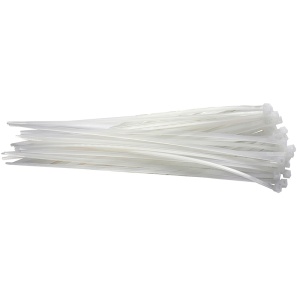Set 50 coliere plastic, 4.8 x 250 mm - Img 1