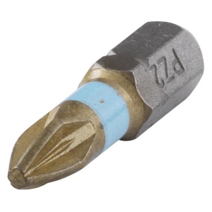 Set 6 biti pentru insurubat Wolfcraft 1534000, PZ2, prindere E63, lungime 25 mm - Img 1