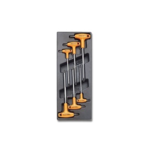 Set 6 imbusuri Torx tip T, in suport termoformat T55, T10-T30