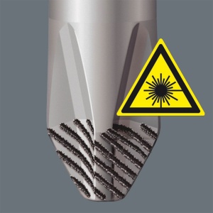 Set 6 x Surubelnita electrician Wera 334 cap Lasertip maner verde antirostogolire 05105650001 - Img 2
