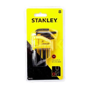Set 8 chei imbus ''L'' metric Stanley 0-69-251, 1.5-6" - Img 2