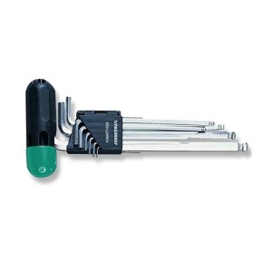 Set 9 chei imbus cu cap rotunjit Jonnesway 1,5-10 mm