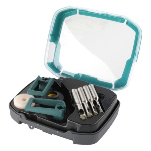 Set burghie diamantate Wolfcraft 8771000, D 5-6-8-10 mm, lungime activa 30 mm - Img 1