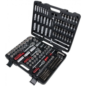 Set chei tubulare 1/4" + 3/8" + 1/2", KS TOOLS, 195 piese - Img 3
