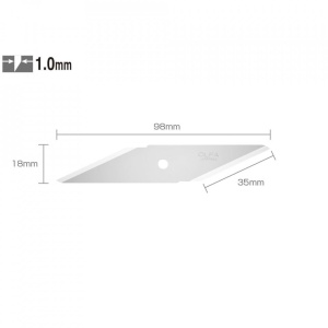 Set CKB-1 - lame japoneze pentru CK-1, 2 bucati, Olfa - Img 1