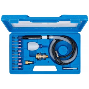 Set polizor drept (biax) BGS cu 17 accesorii, 54000 rot/min, 130 mm, prindere (penseta) 3 mm - Img 4