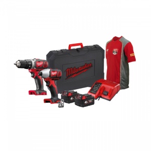 Set scule cu acumulatori Milwaukee M18 BPP2D-402C