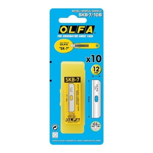 Set SKB-7/10B - lame japoneze pentru SK-7, 10 bucati, Olfa - Img 2