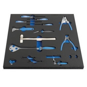 SET3-2600B Set de scule de bicicleta 3 in modul spuma SOS pentru 2600B / 15 piese - 628617